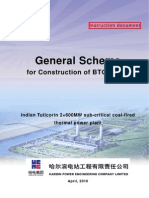 Neral Scheme For Construction of BTG Island (Instruction Document)