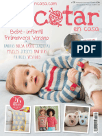 tricotar em casa n35-2019 trico bebe e infantil - receita trico facil