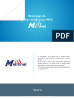 Revisiones de  primer Nivel  sobre MPLS