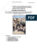 Informe Topográfico - Levantamiento de Poligonal Cerrada Con Estación Total y Nivelación de Ida y Vuelta