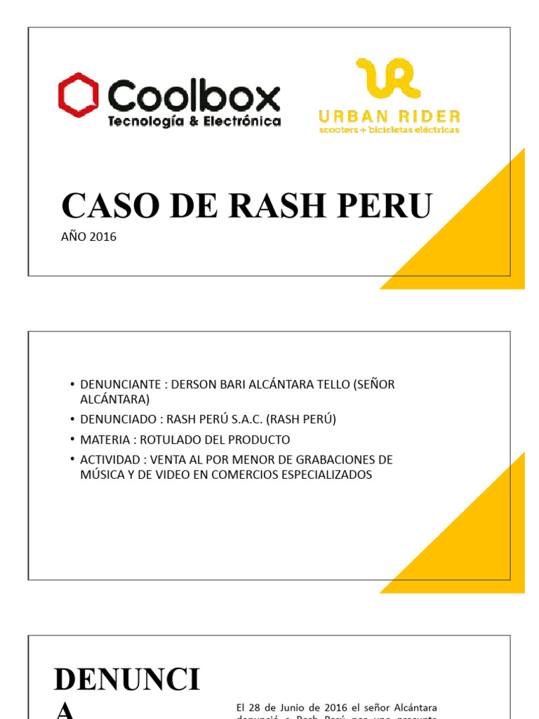 Infracción de Rash Perú por Rotulado Incorrecto | PDF