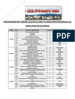 Plan de Estudio - Fisica