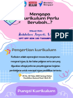 AKSI NYATA KURIKULUM MERDEKA - Mengapa Kurikulum Perlu Berubah