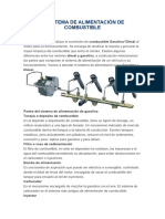 El SISTEMA DE ALIMENTACIÓN DE COMBUSTIBLE