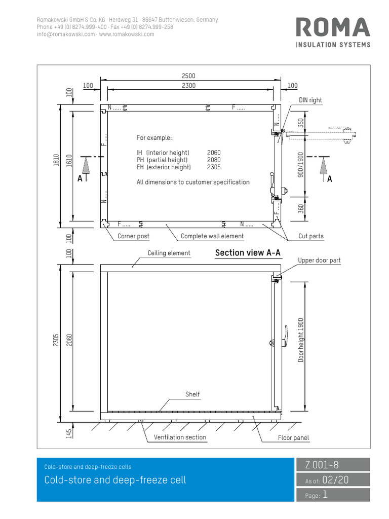 Cold-Store & Deep-Freeze Cell Solutions | PDF | Building Engineering ...