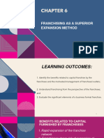 Franchising As A Superior Expansion Method