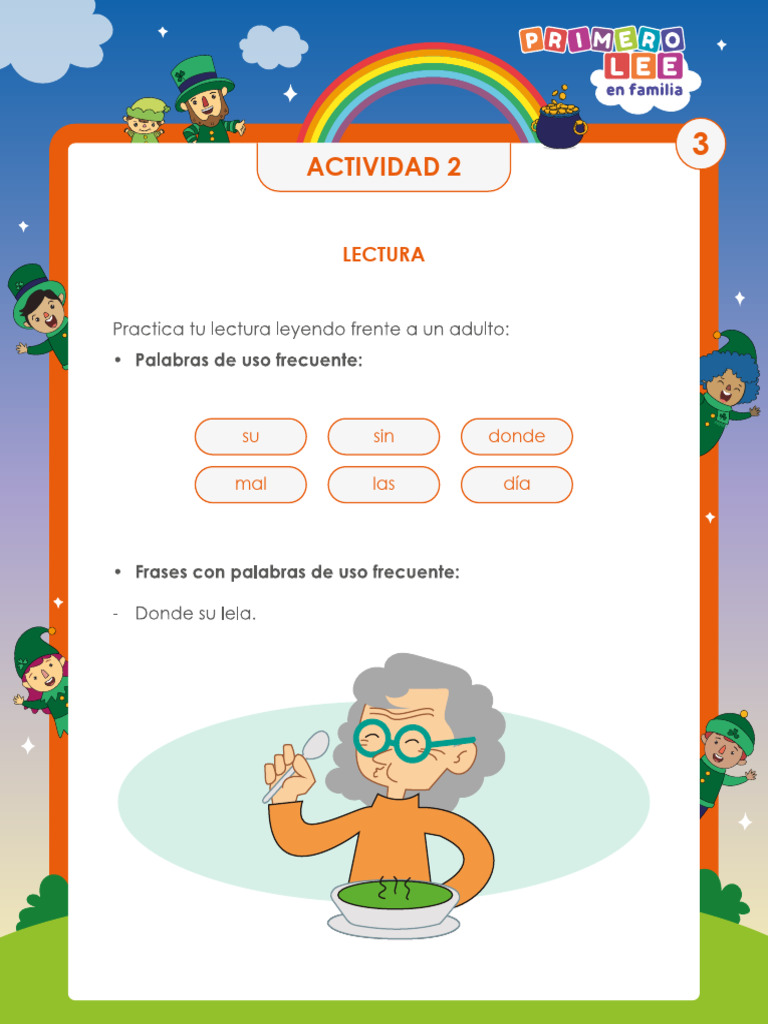 Primero Lee 2023 - Infografías 1 Básico(3a) | PDF