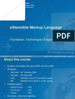 00 - XML - Course Info