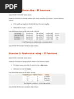 Excel IF Function Practice Exercises | PDF | Spreadsheet