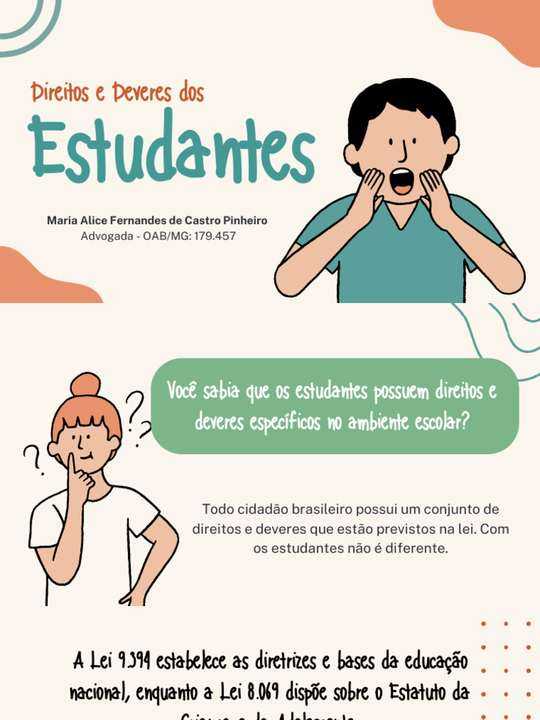 DIREITOS E DEVERES DO ESTUDANTE | PDF