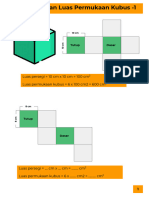 Lembar Kegiatan Luas Permukaan Kubus - 1 - Luas Permukaan Kubus Dan Balok