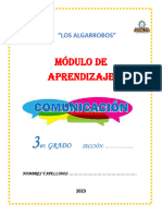 MODULO DE APREND COMUNICACIÓN 3RO OKI