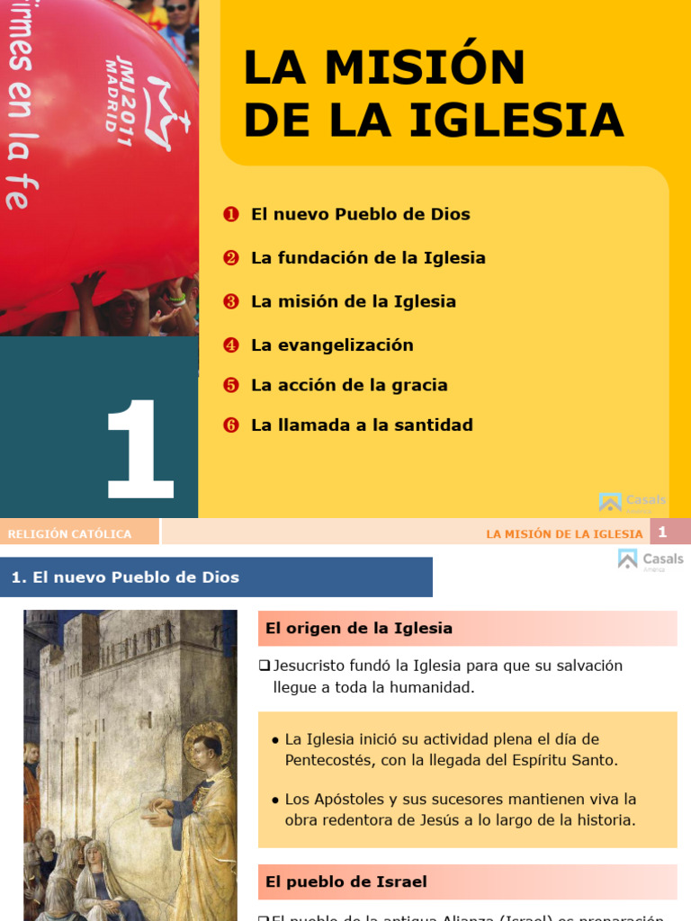 Fundación y Misión de la Iglesia | PDF | Gracia en el cristianismo ...