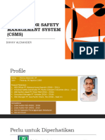 Contractor Safety Management System