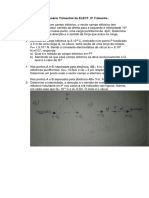 Questionário Trimestral de ELECT  2º Trimestre .