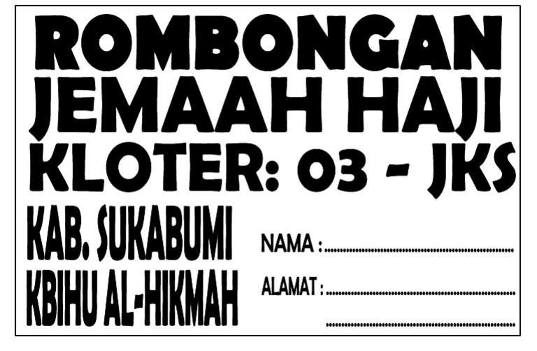 Rombongan Haji 2024 | PDF