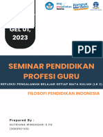 FILOSOFI PENDIDIKAN INDONESIA.