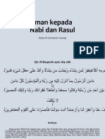 BAB 8 - Iman Kepada Nabi - Rasul