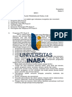 PERTEMUAN 5 - PAJAK PENGHASILAN PASAL 21