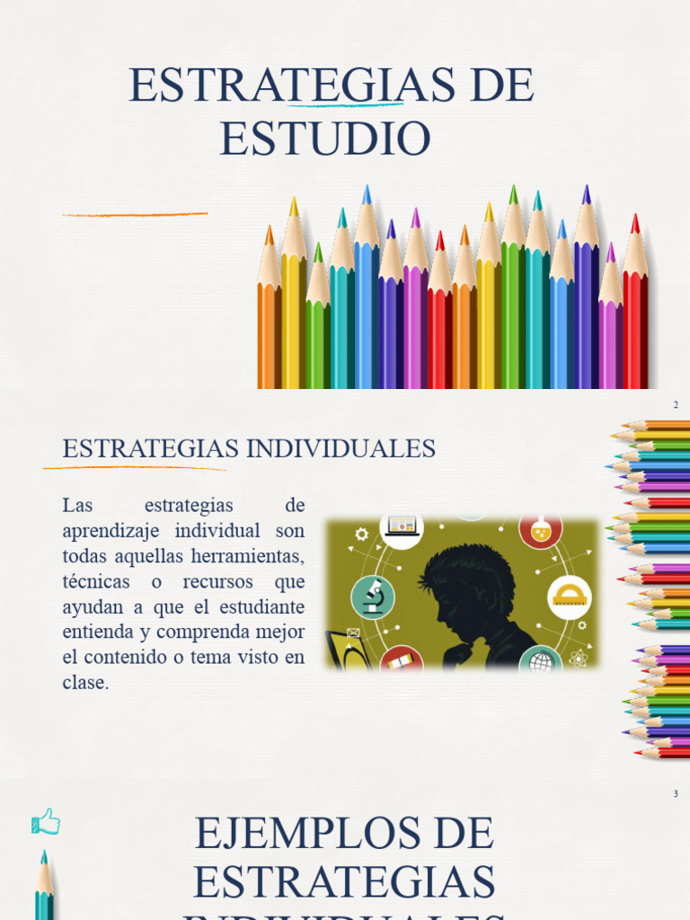Estrategias de Estudio Efectivas | PDF | Enseñando | Aprendizaje