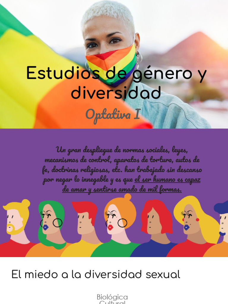 Diversidad de Género y Sexualidad | PDF | Atracción sexual | Homosexualidad