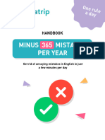 Minus 365 Mistakes Per Year
