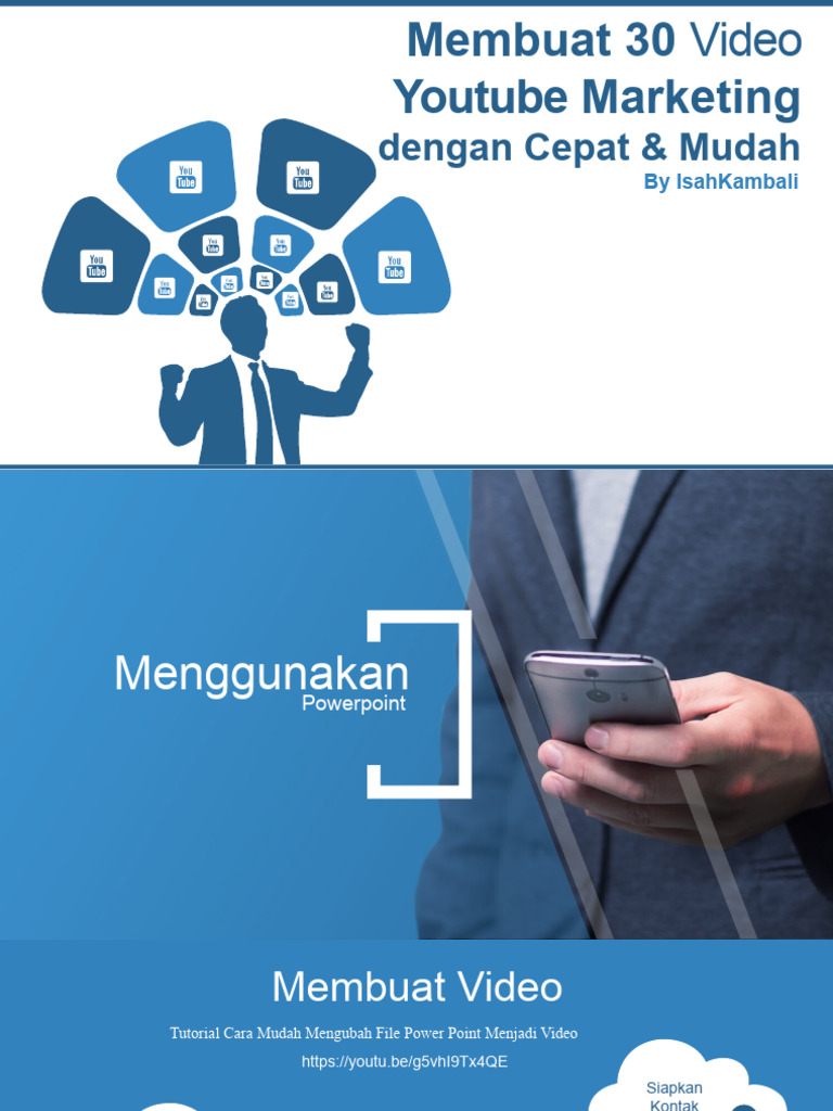 Part 4 Membuat 30 Video Youtube Marketing Dengan Cepat & Mudah | PDF