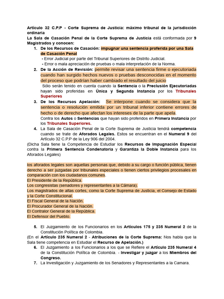 Jurisdiccion y Competencia PENAL | PDF | Judicaturas | Fiscal