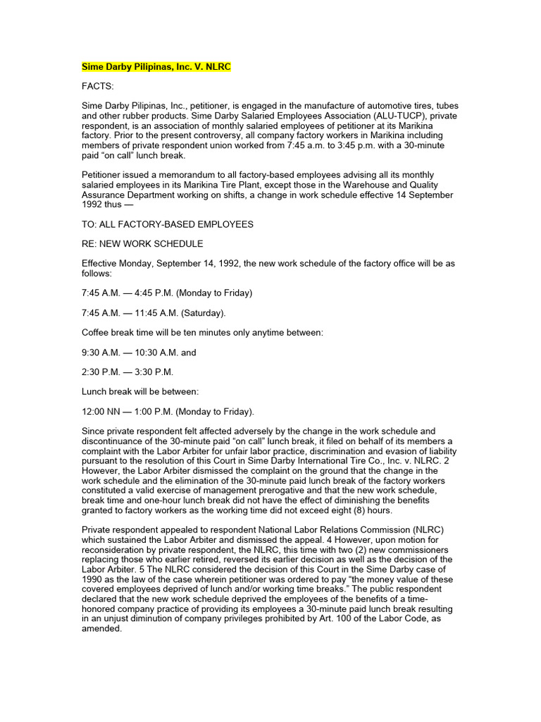 Labor-Digest - Self Study 5 | PDF | Cost Of Living | Overtime
