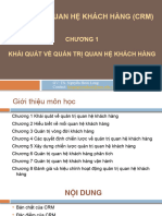 CRM. C1. Khai Quat Ve CRM