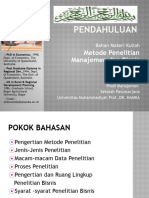 Pertemuan-1. Pendahuluan