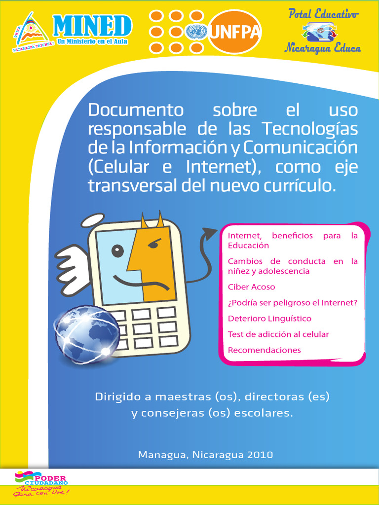 Uso Responsable de TIC en Educación | PDF | Acoso cibernético | Internet