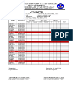 Daftar Absensi Guru BLN April 2024