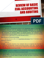 Review of Basic Financial Accounting and Auditing 3