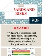 Hazards and Risks