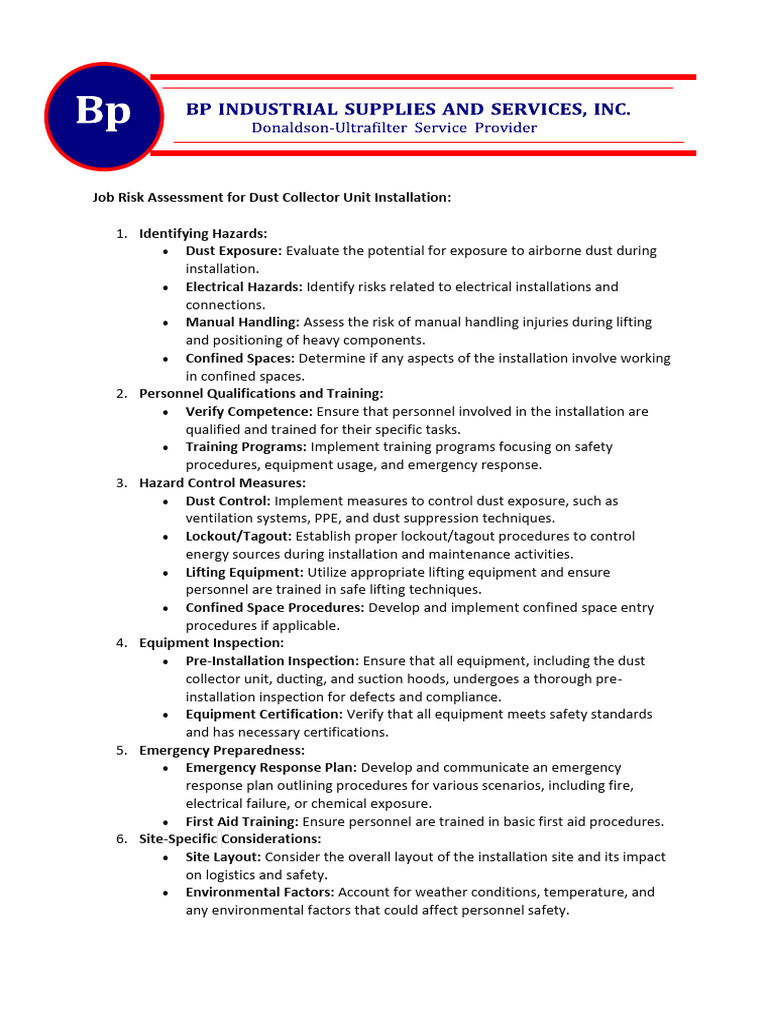 Job Risk Assessment | PDF | Personal Protective Equipment | Risk Assessment