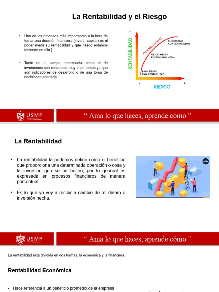 Rentabilidad y Riesgo en Inversiones | PDF | Rentabilidad sobre ...