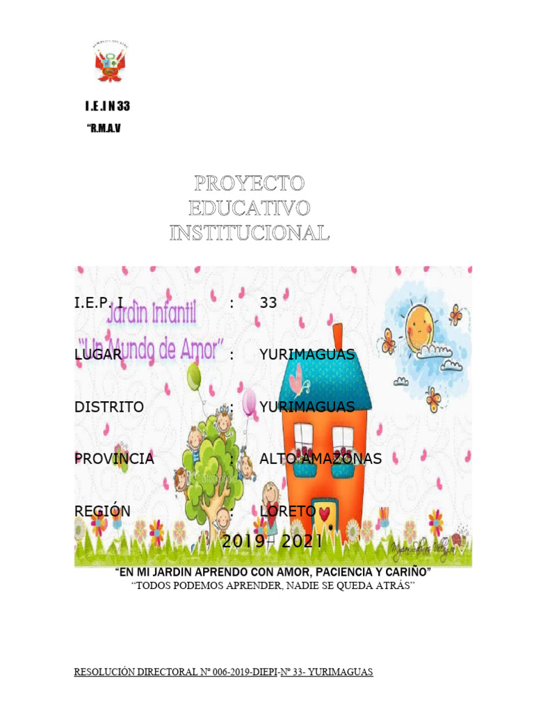 PEI_Inicial | PDF | Plan de estudios | Educación de la primera infancia