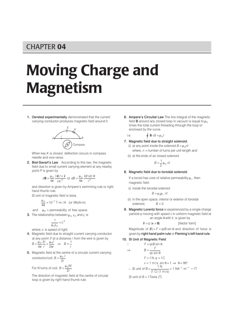 4-moving-charge-and-magnetism-class-12-short-notes-pdf-magnetic