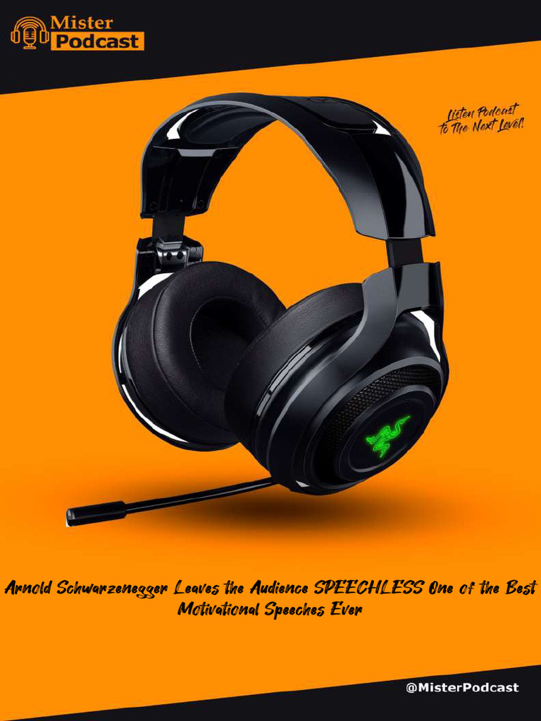 Arnold Schwarzenegger Leaves The Audience Speechless One Of The Pdf