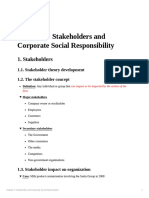 Chapter 3 Stakeholders and Corporate Social Respon