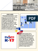 Programa NG K-12 Sa Pilipinas