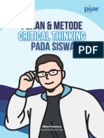 E Book Peran Dan Metode Critical Thinking Pada Siswa