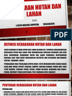 Kebakaran Hutan & Lahan