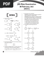 Chemistry PYQ's 2021