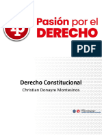 Sesión de Reforzamiento Derecho Constitucional Christian Donayre Montesinos