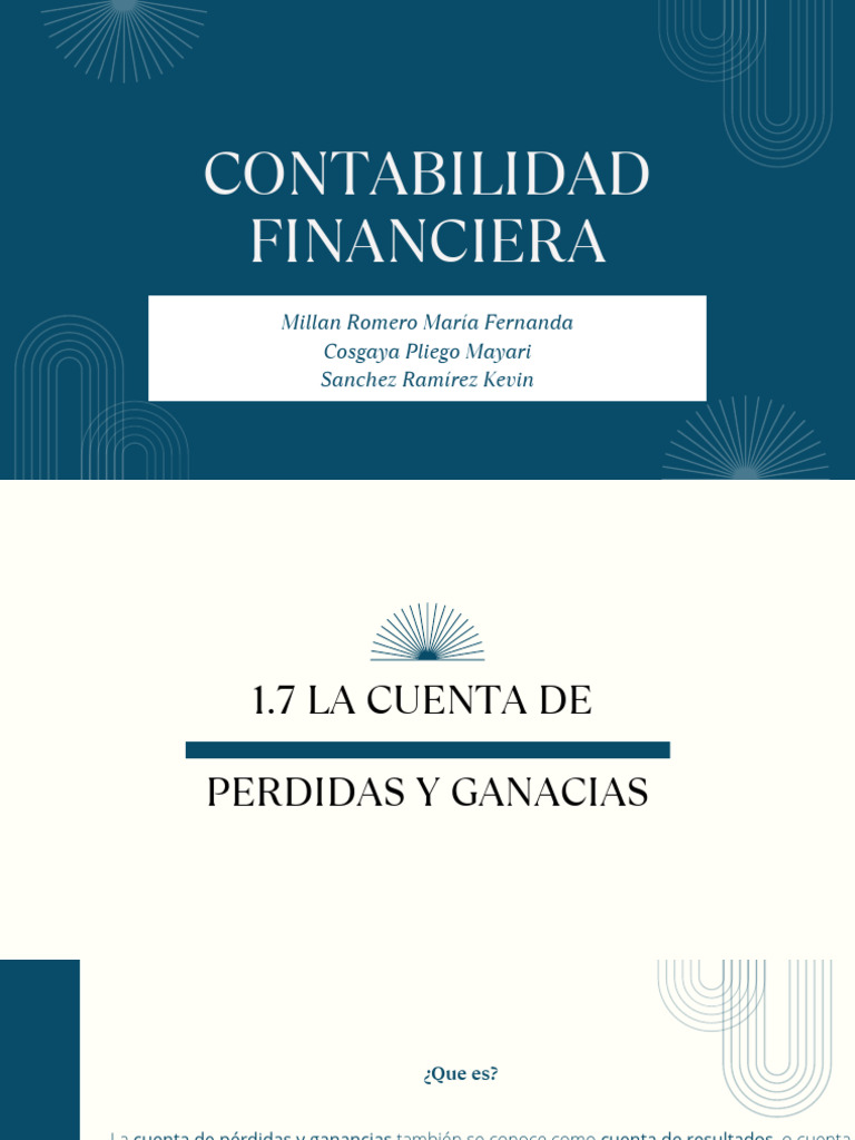 Guía de Contabilidad Financiera | PDF | Estado financiero | Contabilidad