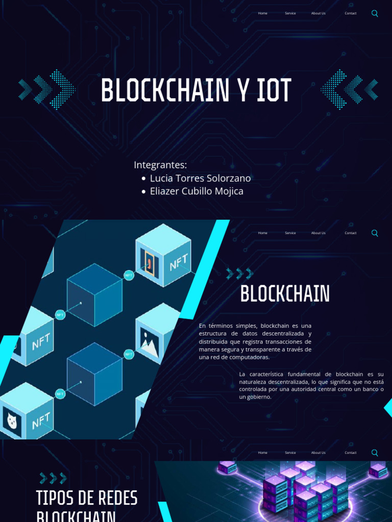 Blockchain e IoT: Innovación y Futuro | PDF | Internet de las Cosas ...