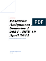 PUB3703 Assignment 3 Semester 1 2024F3