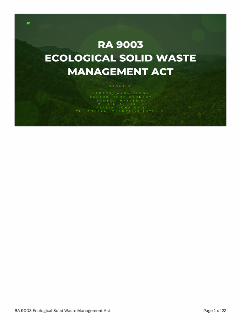 ra-9003-ecological-solid-waste-management-act-review-pdf